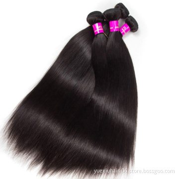 Wholesale Natural Black Color Human Hair Extension  Hair Bundles ,Original Brazilian  Hair